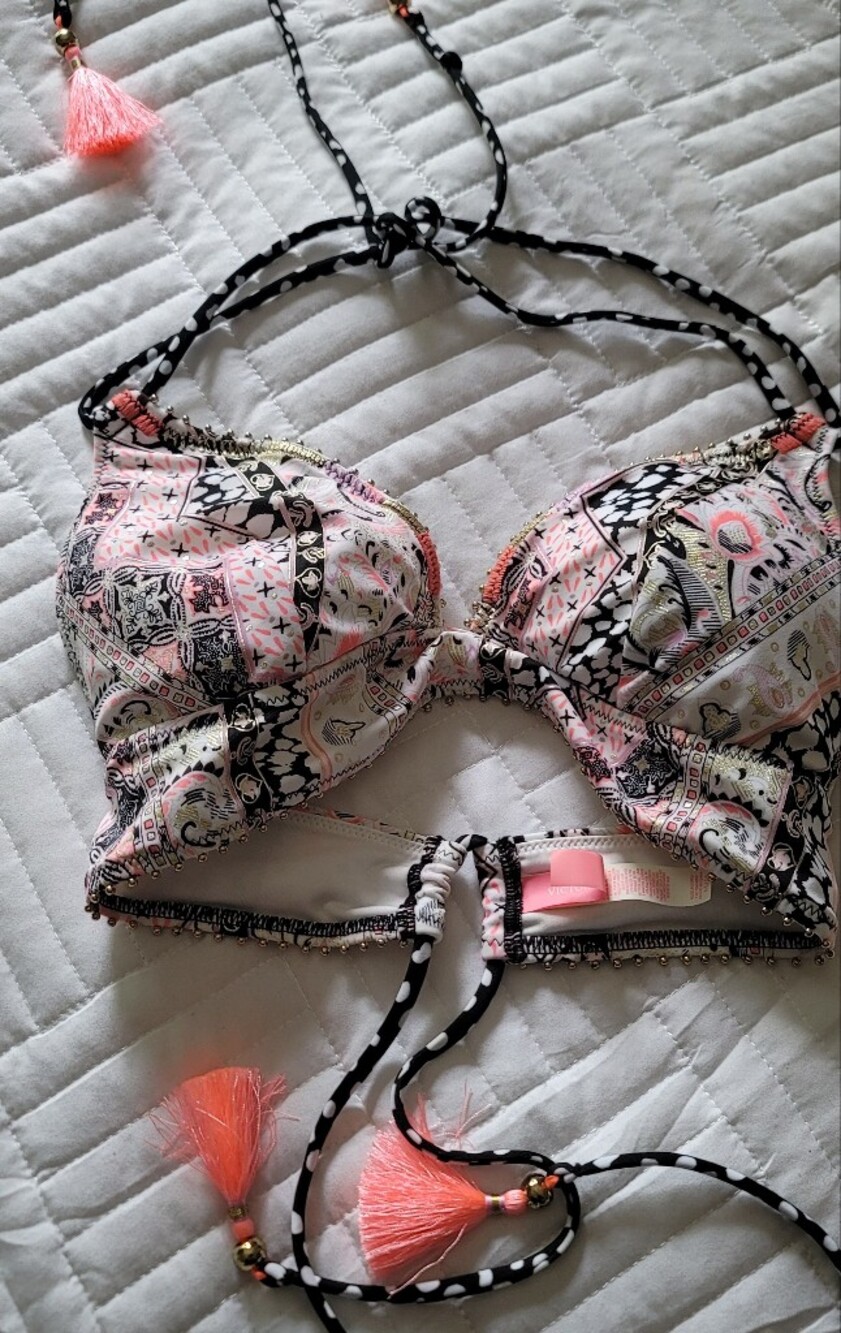 Victoria's Secret Swim Bra Sz Medium
